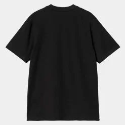 T-Shirts & Polos>Carhartt WIP S/S Paradise Script T-Shirt Black