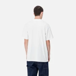T-Shirts & Polos>Carhartt WIP S/S Pepe Be Nice T-Shirt White / Black