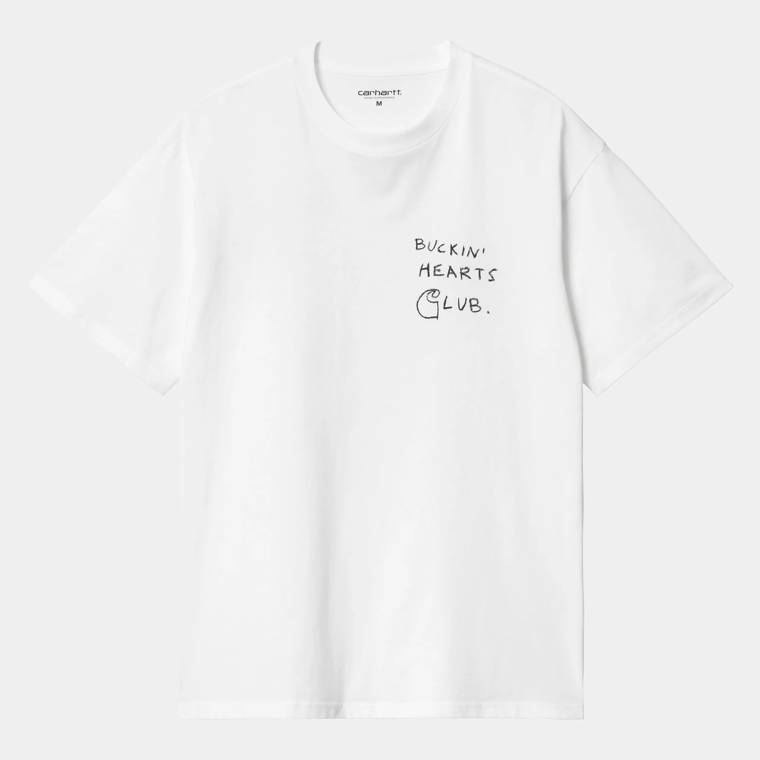 T-Shirts & Polos>Carhartt WIP S/S Pepe B.H.C T-Shirt White