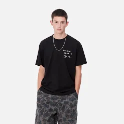 T-Shirts & Polos>Carhartt WIP S/S Pepe B.H.C T-Shirt Black