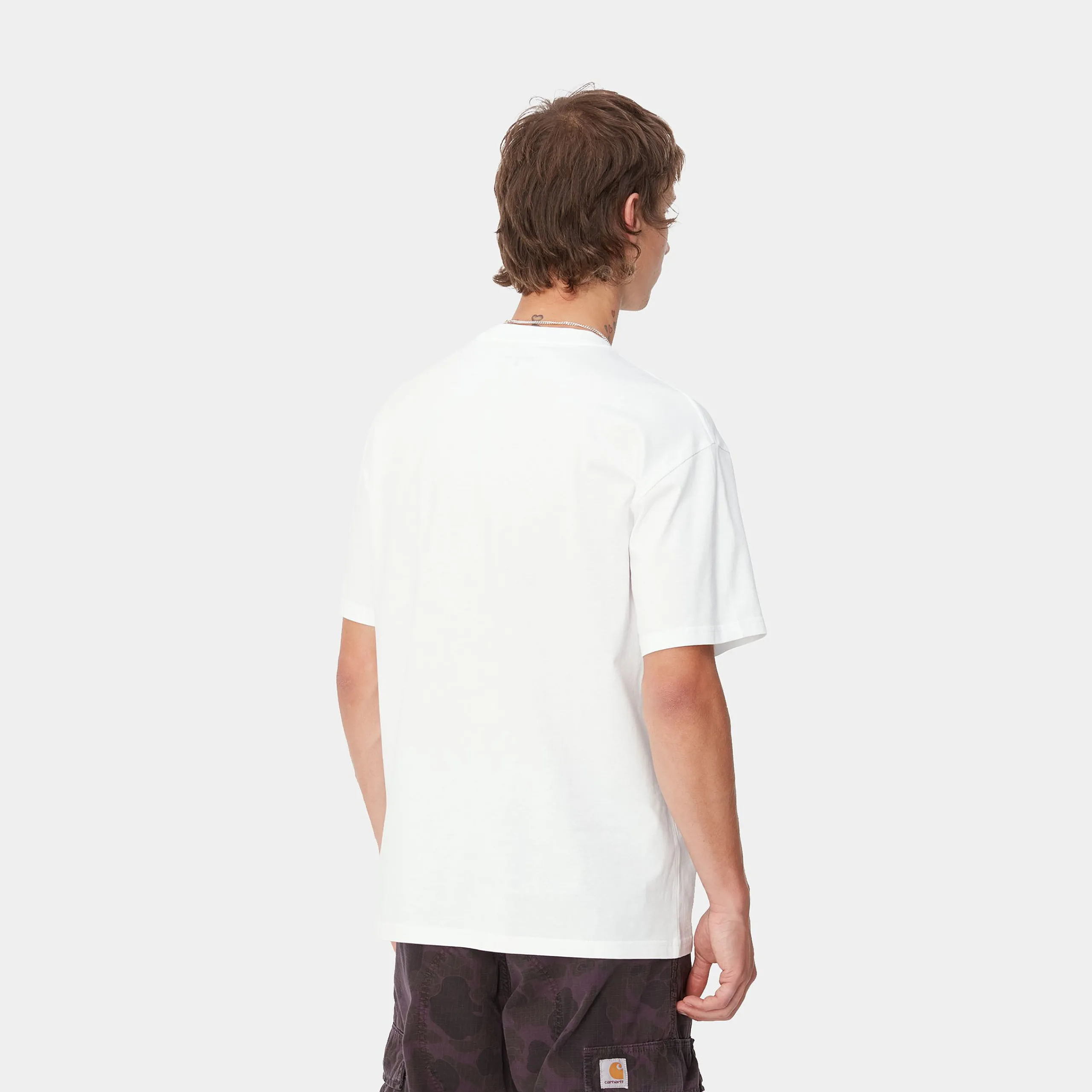 T-Shirts & Polos>Carhartt WIP S/S Pepe Friends T-Shirt White / Black