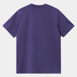 T-Shirts & Polos>Carhartt WIP S/S Pocket T-Shirt Aura