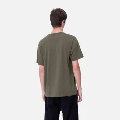T-Shirts & Polos>Carhartt WIP S/S Pocket T-Shirt Mirage