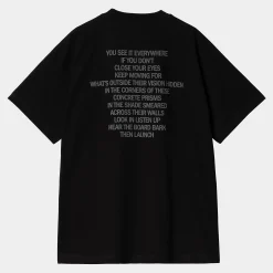 T-Shirts & Polos>Carhartt WIP S/S Precious T-Shirt Black