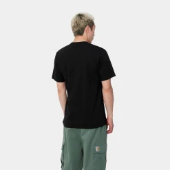 T-Shirts & Polos>Carhartt WIP S/S Press Script T-Shirt Black