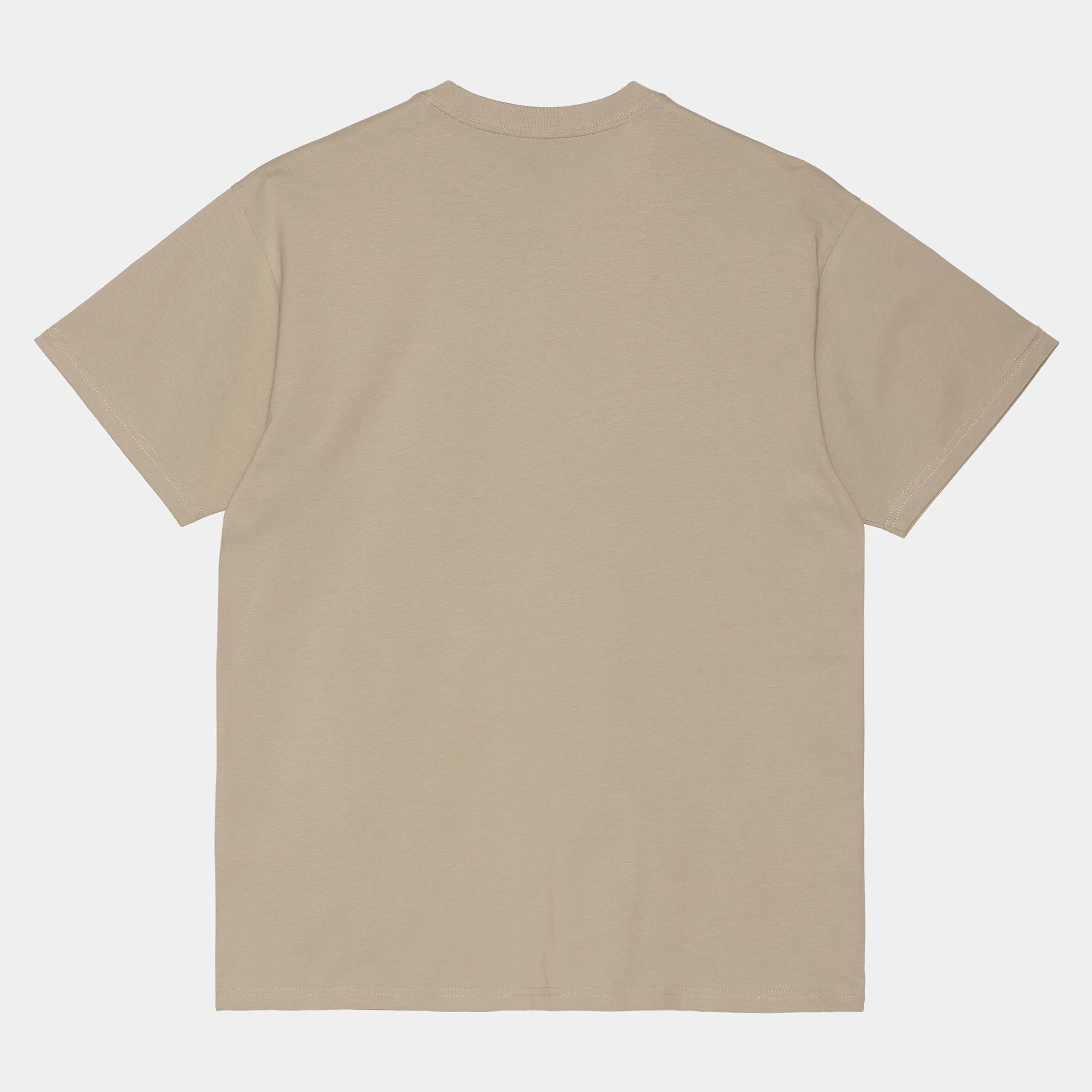 T-Shirts & Polos>Carhartt WIP S/S Script Embroidery T-Shirt Wall / Black