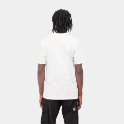 T-Shirts & Polos>Carhartt WIP S/S Script T-Shirt White / Black