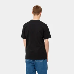 T-Shirts & Polos>Carhartt WIP S/S Script T-Shirt Black / White