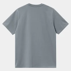 T-Shirts & Polos>Carhartt WIP S/S Script T-Shirt Dove Grey / Wax