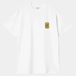 T-Shirts & Polos>Carhartt WIP S/S Signal T-Shirt White