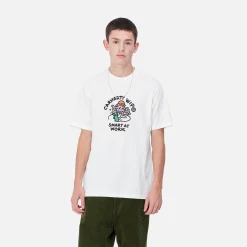 T-Shirts & Polos>Carhartt WIP S/S Smart T-Shirt White
