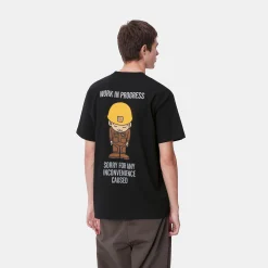 T-Shirts & Polos>Carhartt WIP S/S Sumimasen T-Shirt Black