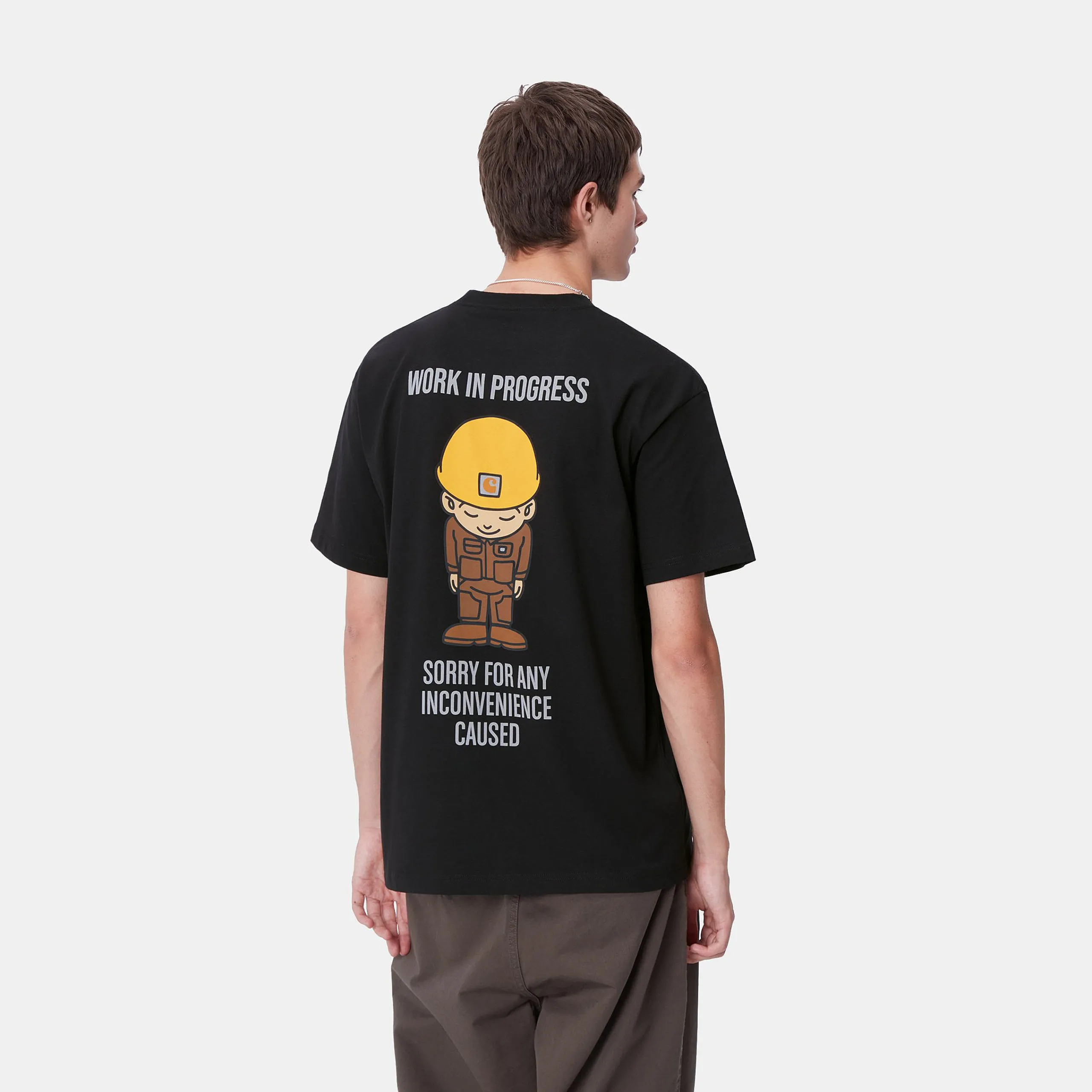 T-Shirts & Polos>Carhartt WIP S/S Sumimasen T-Shirt Black