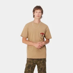 T-Shirts & Polos>Carhartt WIP S/S Super Tired T-Shirt Peanut