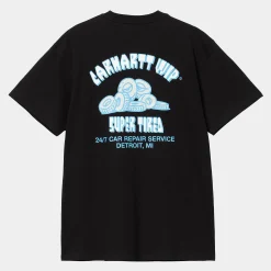 T-Shirts & Polos>Carhartt WIP S/S Super Tired T-Shirt Black