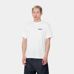 T-Shirts & Polos>Carhartt WIP S/S Trade T-Shirt White