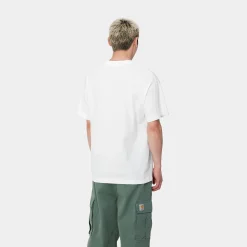 T-Shirts & Polos>Carhartt WIP S/S Tyre T-Shirt White