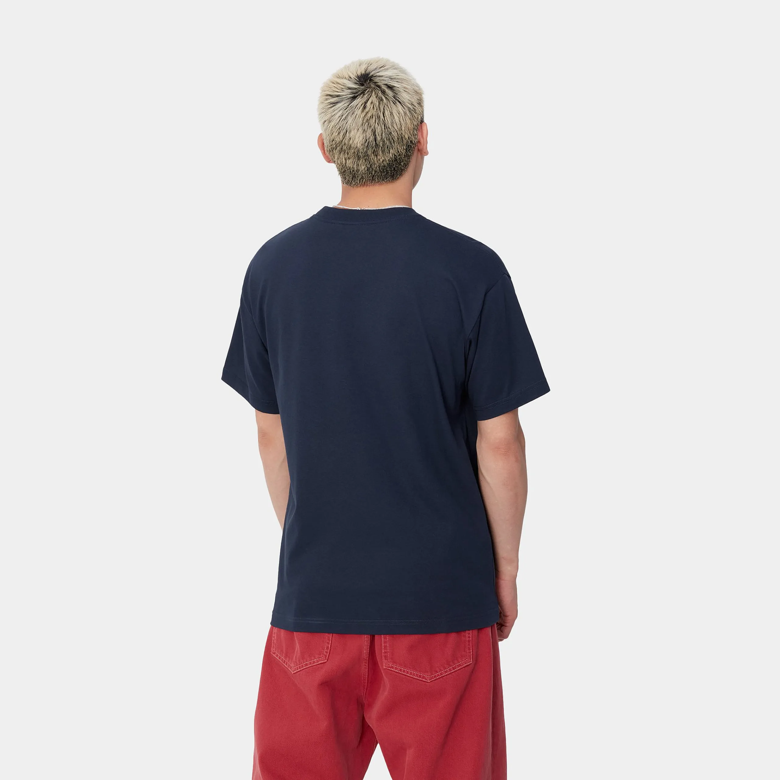 T-Shirts & Polos>Carhartt WIP S/S Tyre T-Shirt Air Force Blue