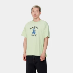 T-Shirts & Polos>Carhartt WIP S/S Tyre T-Shirt Charm Green