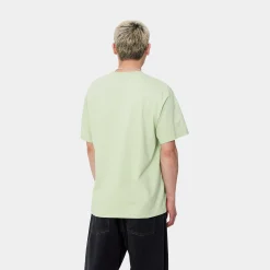 T-Shirts & Polos>Carhartt WIP S/S Tyre T-Shirt Charm Green