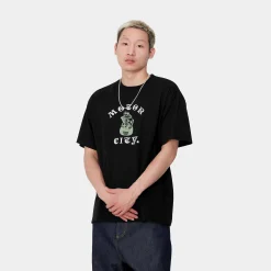 T-Shirts & Polos>Carhartt WIP S/S Tyre T-Shirt Black