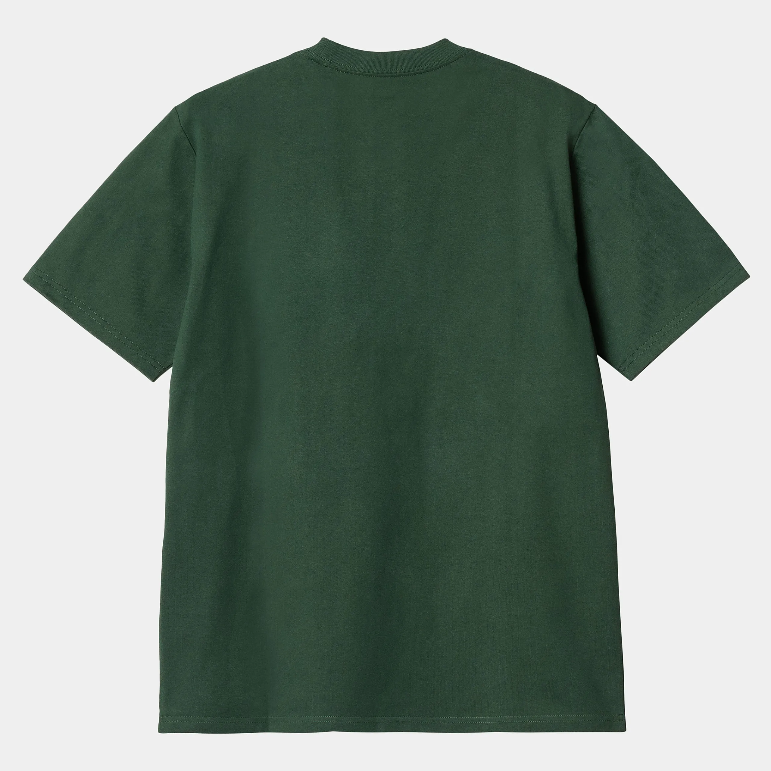 T-Shirts & Polos>Carhartt WIP S/S University Script T-Shirt Sycamore Tree / White