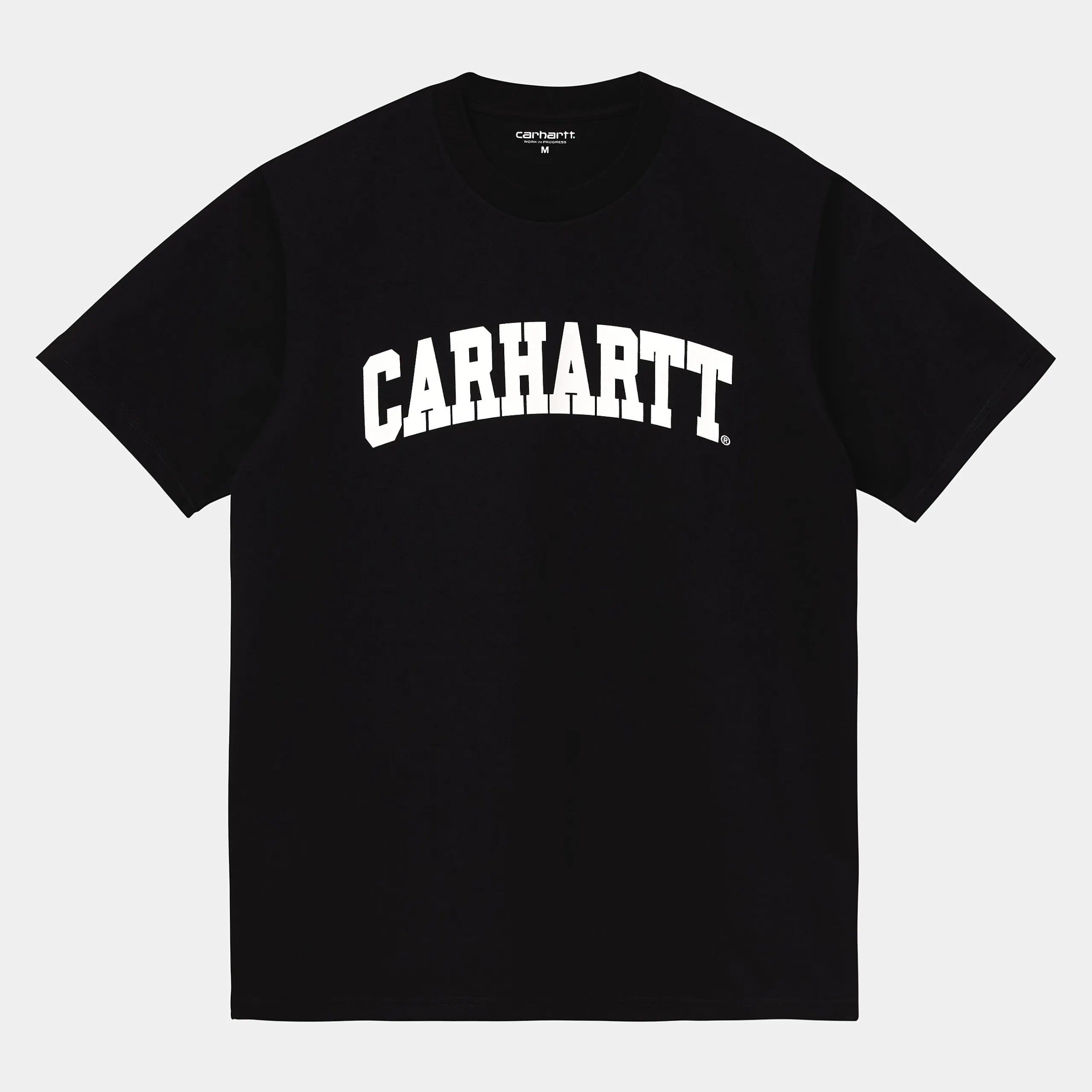 T-Shirts & Polos>Carhartt WIP S/S University T-Shirt Black / White