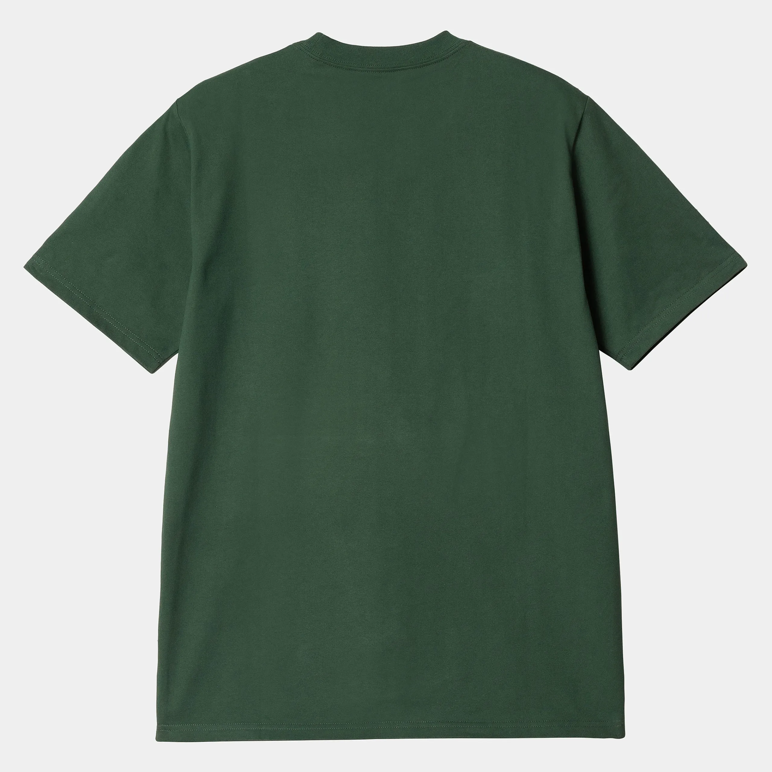 T-Shirts & Polos>Carhartt WIP S/S University T-Shirt Sycamore Tree / White