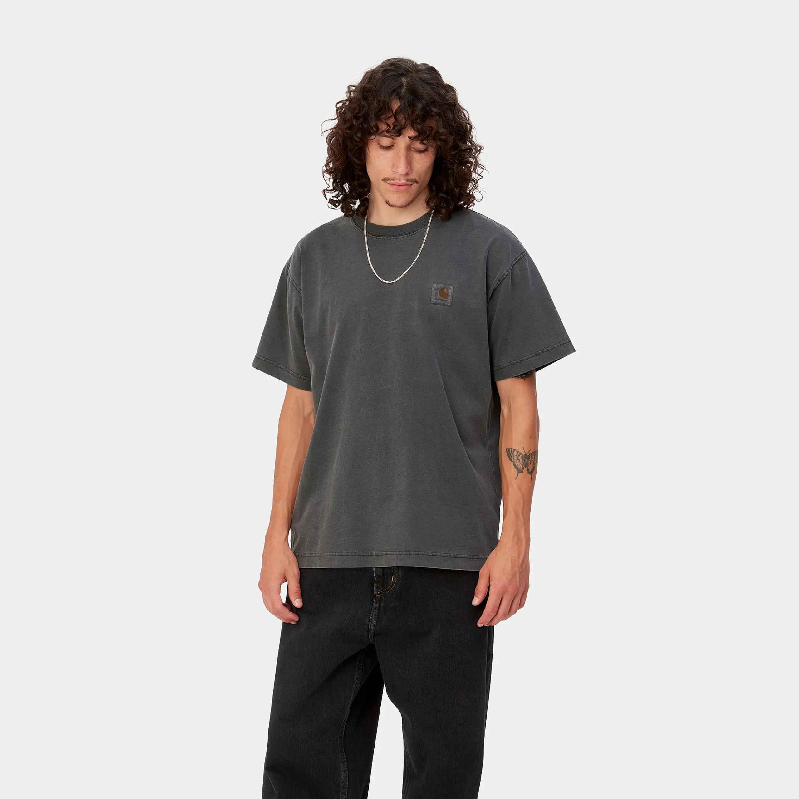 T-Shirts & Polos>Carhartt WIP S/S Vista T-Shirt Graphite