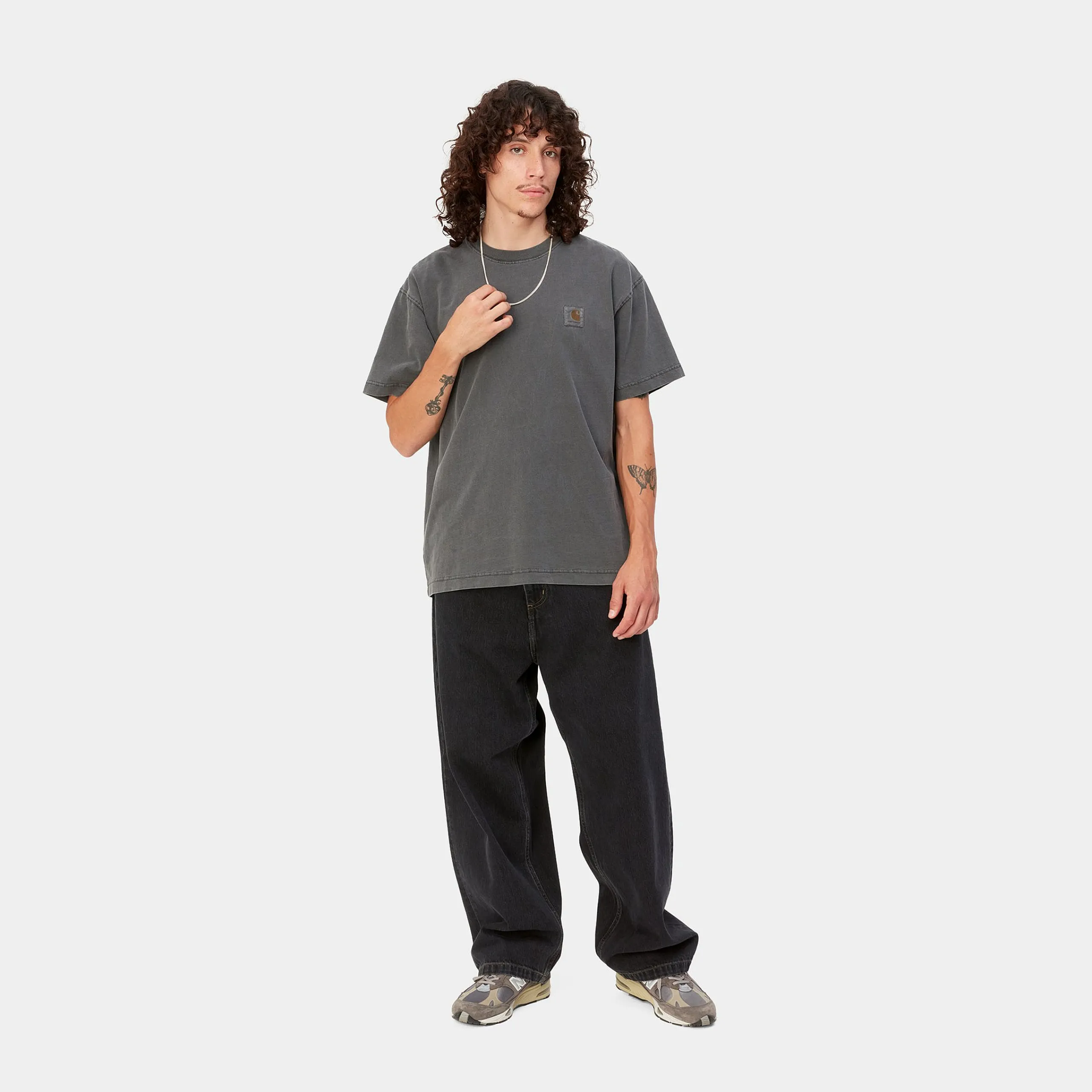 T-Shirts & Polos>Carhartt WIP S/S Vista T-Shirt Graphite