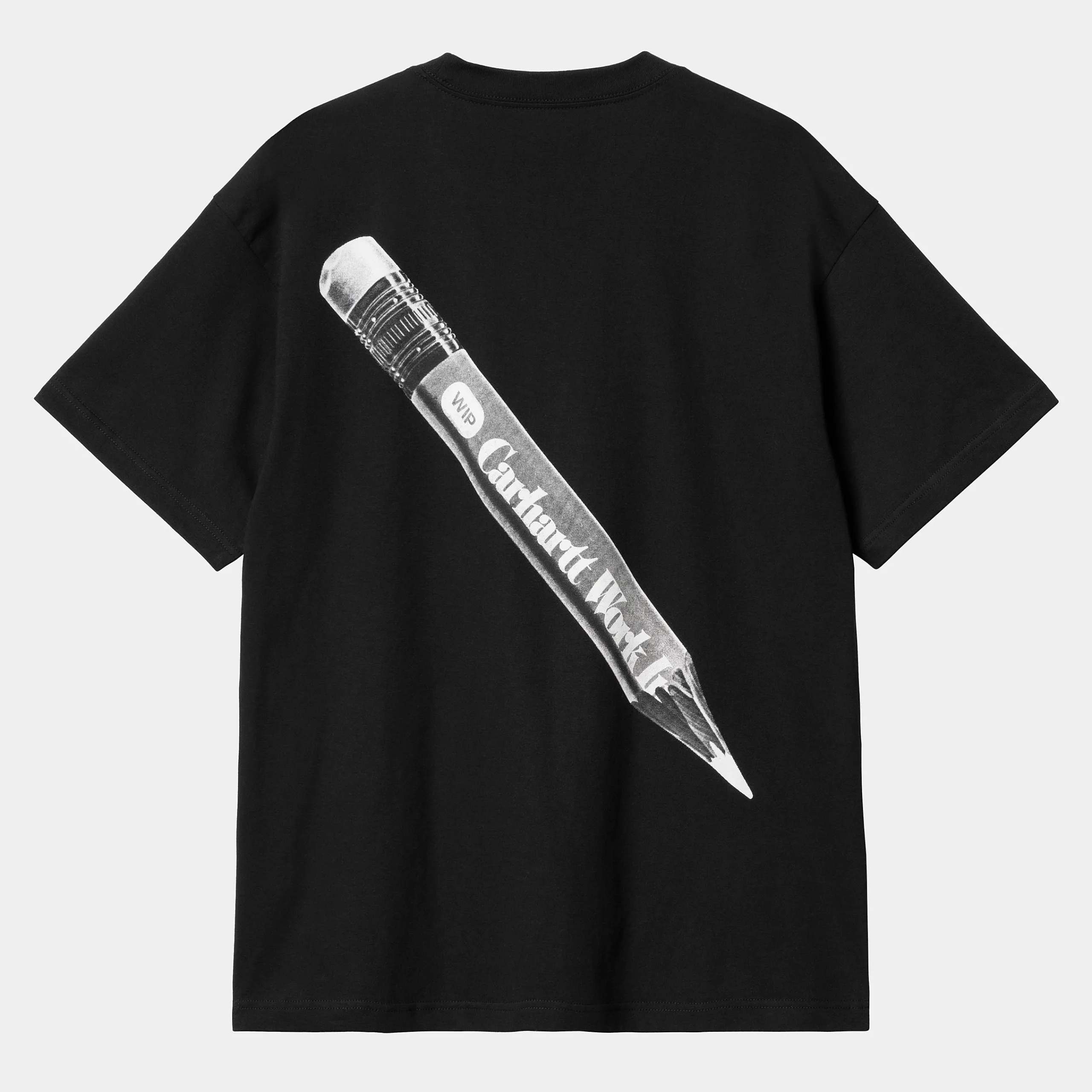 T-Shirts & Polos>Carhartt WIP S/S WIP Pencil T-Shirt Black / White