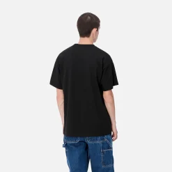 T-Shirts & Polos>Carhartt WIP S/S Yute T-Shirt Black