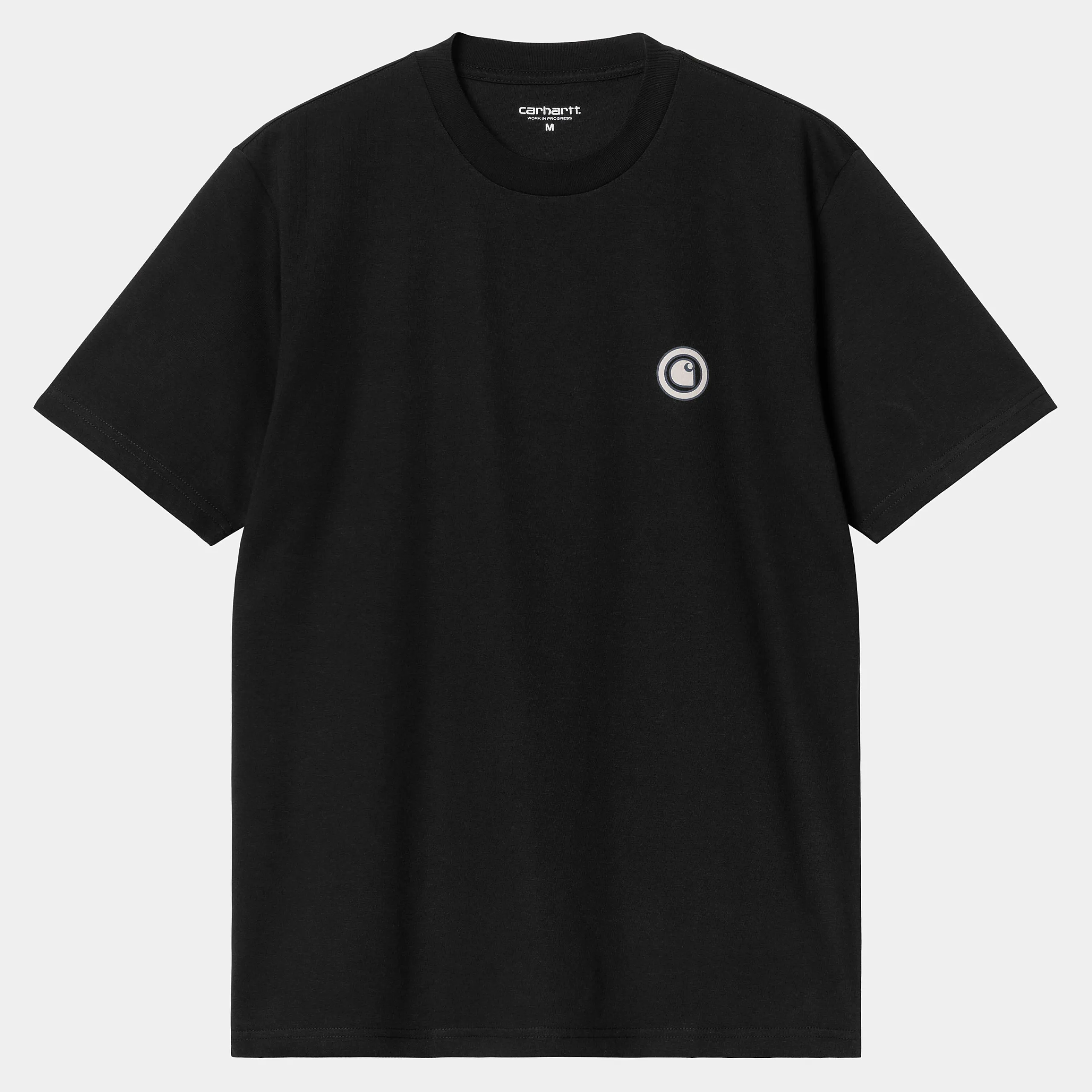 T-Shirts & Polos>Carhartt WIP S/S Zipper T-Shirt Black / MulticolorMoonbeam