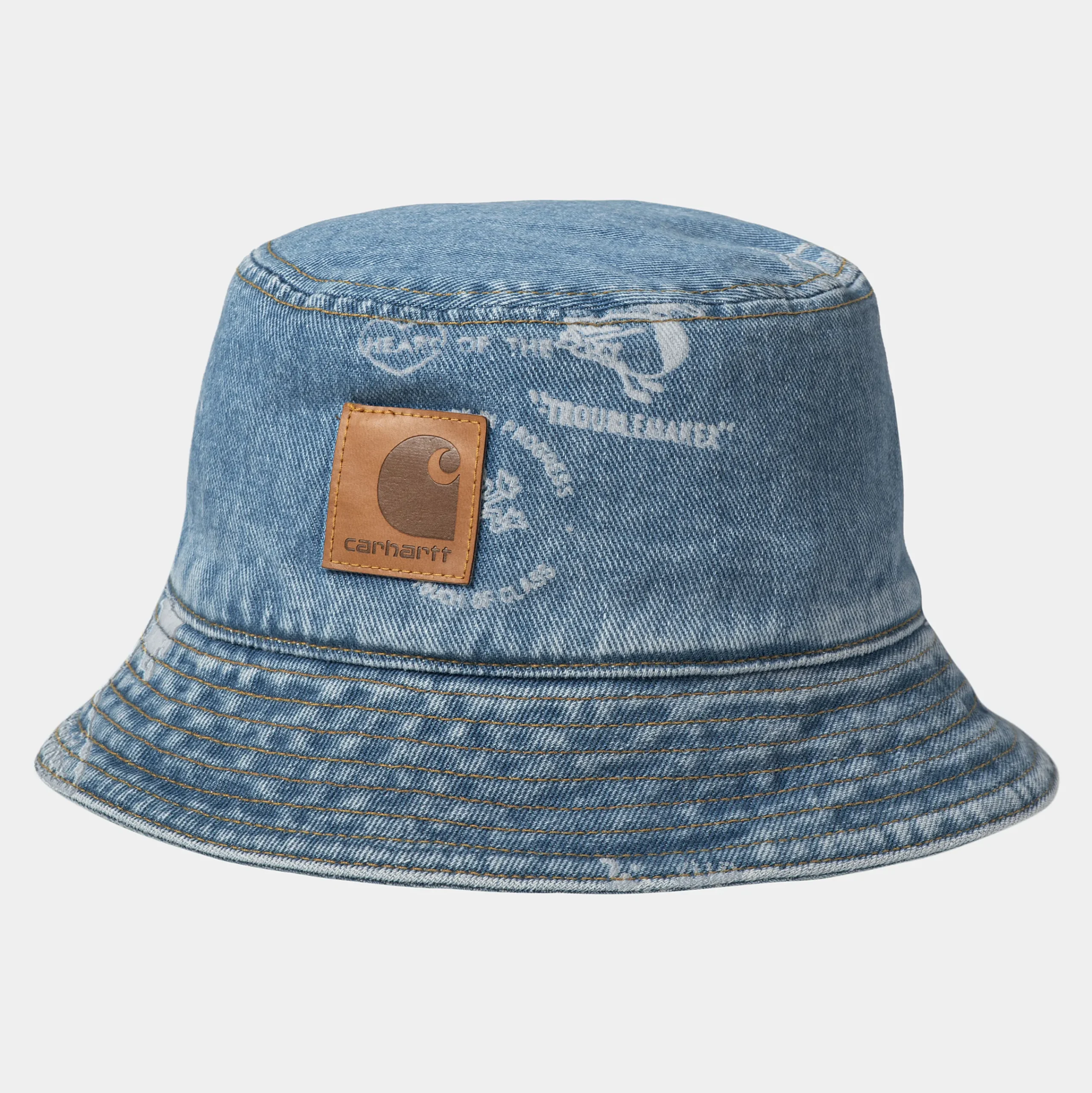 Accessoires|Accessoires>Carhartt WIP Stamp Bucket Hat Stamp Print, Blue