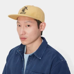 Accessoires|Accessoires>Carhartt WIP Stamp Cap Bourbon / Black