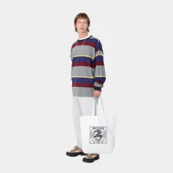 Accessoires|Accessoires>Carhartt WIP Stamp Tote White / Black