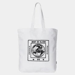 Accessoires|Accessoires>Carhartt WIP Stamp Tote White / Black