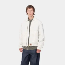 Jacken & Mäntel>Carhartt WIP Stanton Jacket Wax / Wax