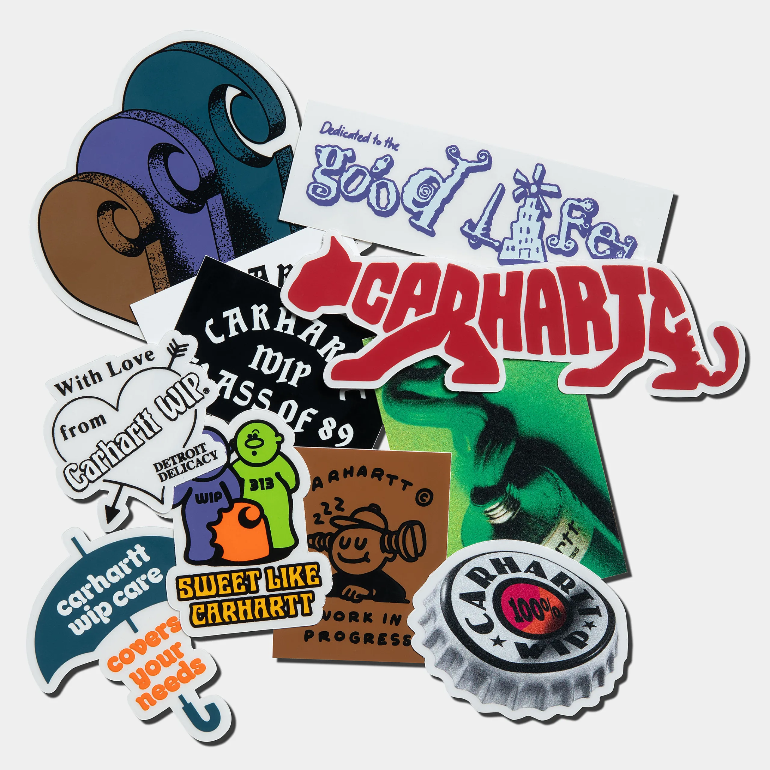 Gadgets|Gadgets>Carhartt WIP Sticker Bag (10 Pack) Multicolor (SS24)