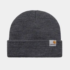 Accessoires|Accessoires>Carhartt WIP Stratus Hat Low Dark Grey Heather