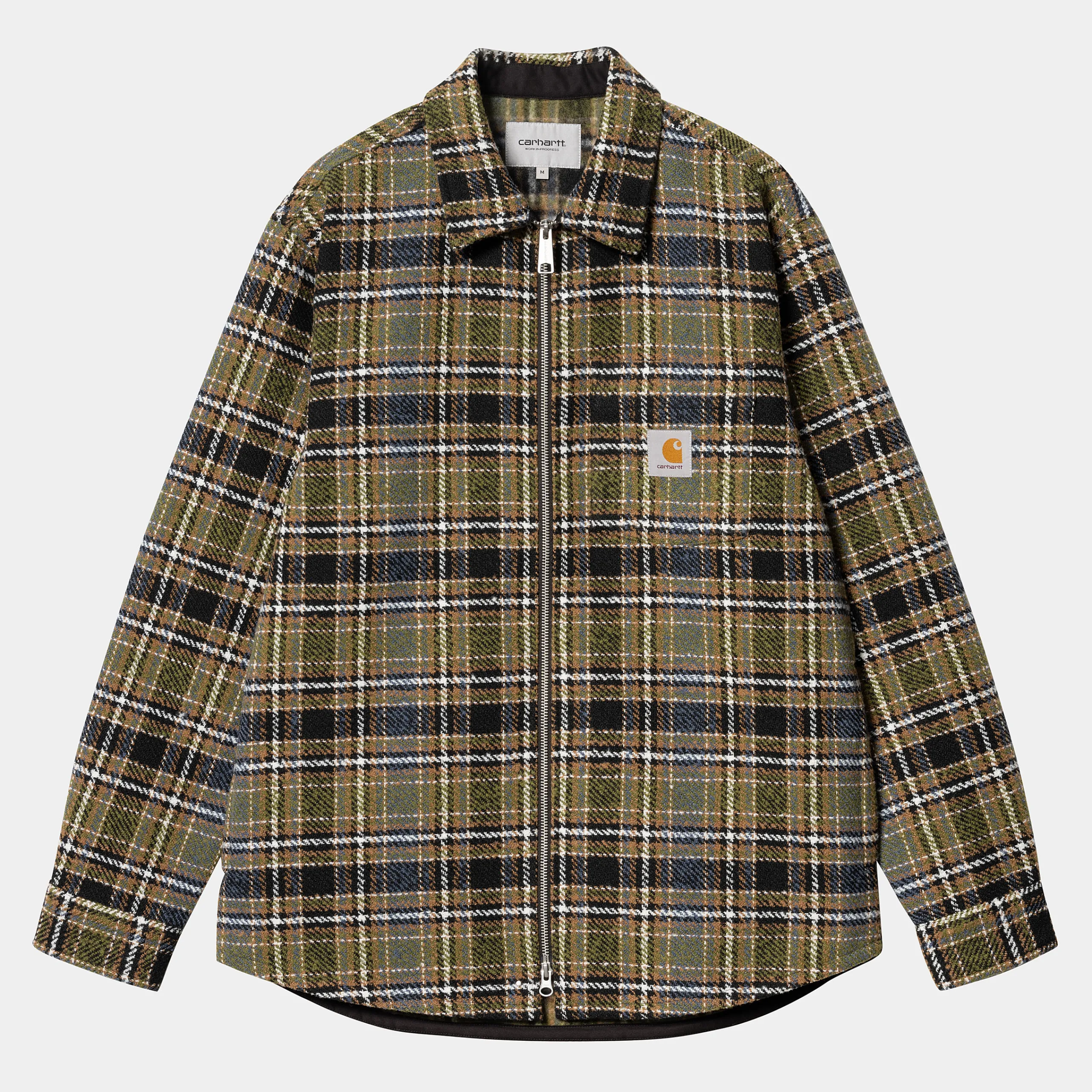 Jacken & Mäntel|Hemden>Carhartt WIP Stroy Shirt Jac Stroy Check, Black