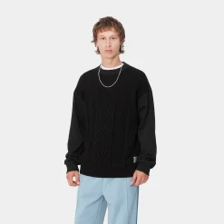 Strick>Carhartt WIP Tridon Sweater Black