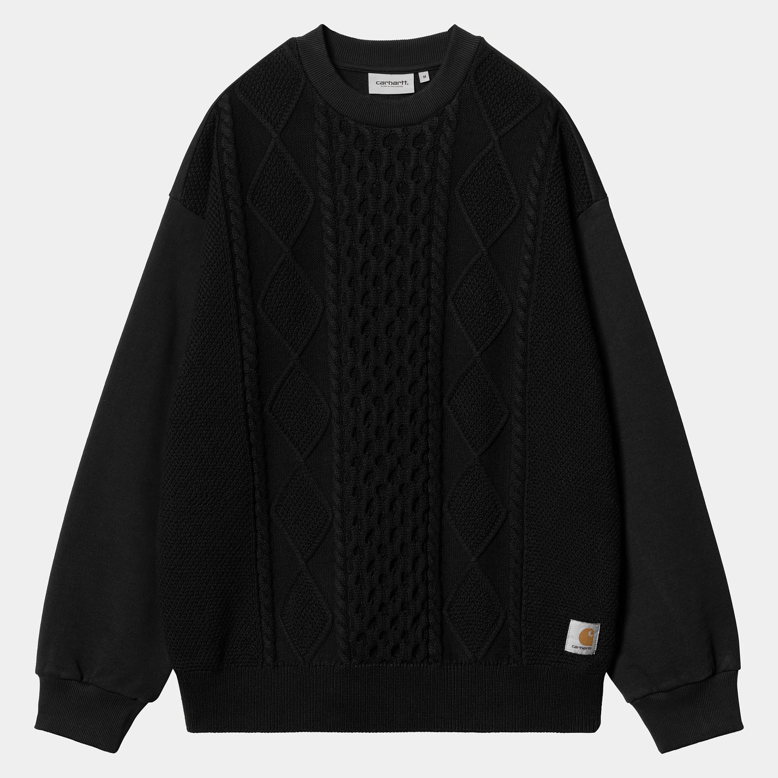 Strick>Carhartt WIP Tridon Sweater Black