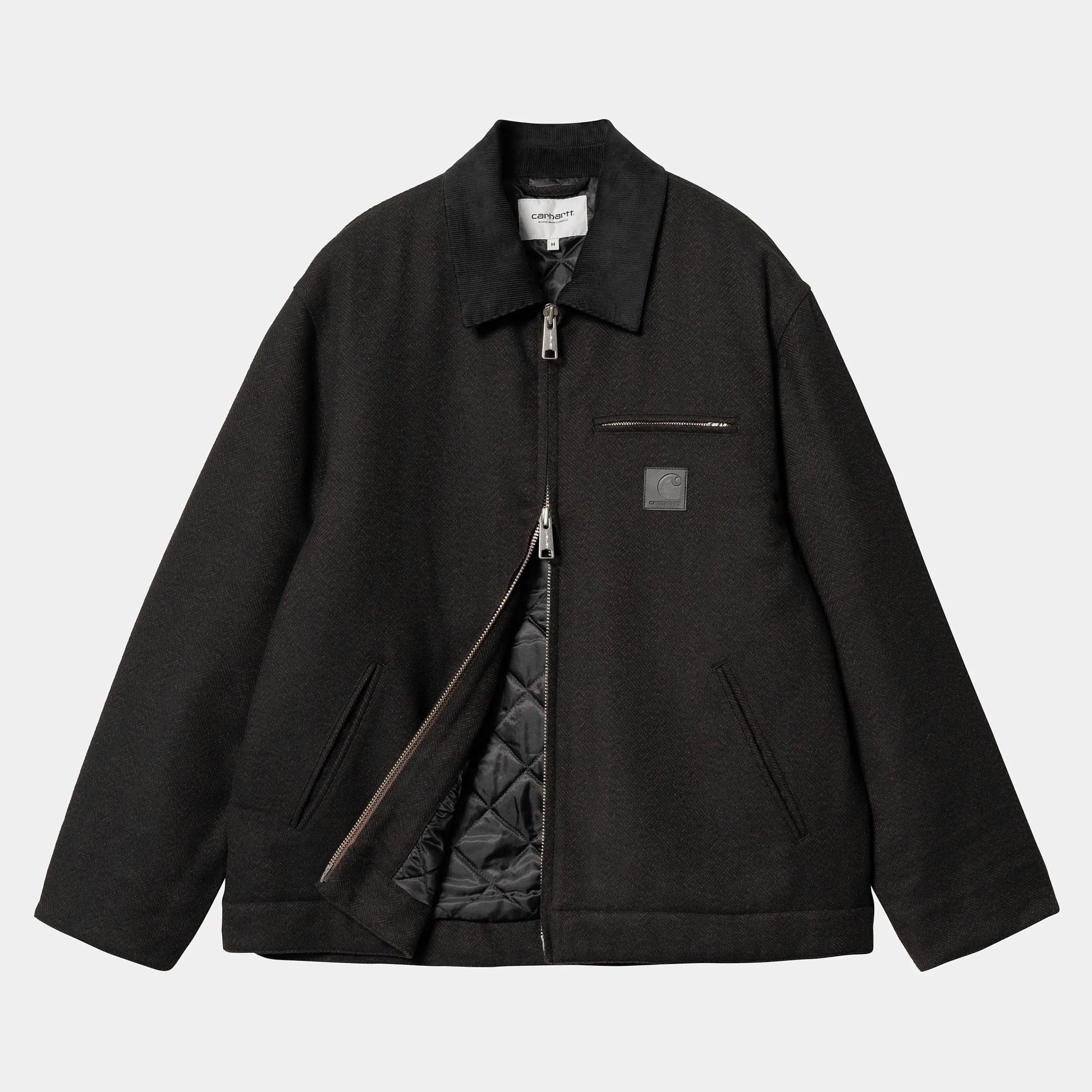 Jacken & Mäntel>Carhartt WIP Truman Coat Chocolate / Black
