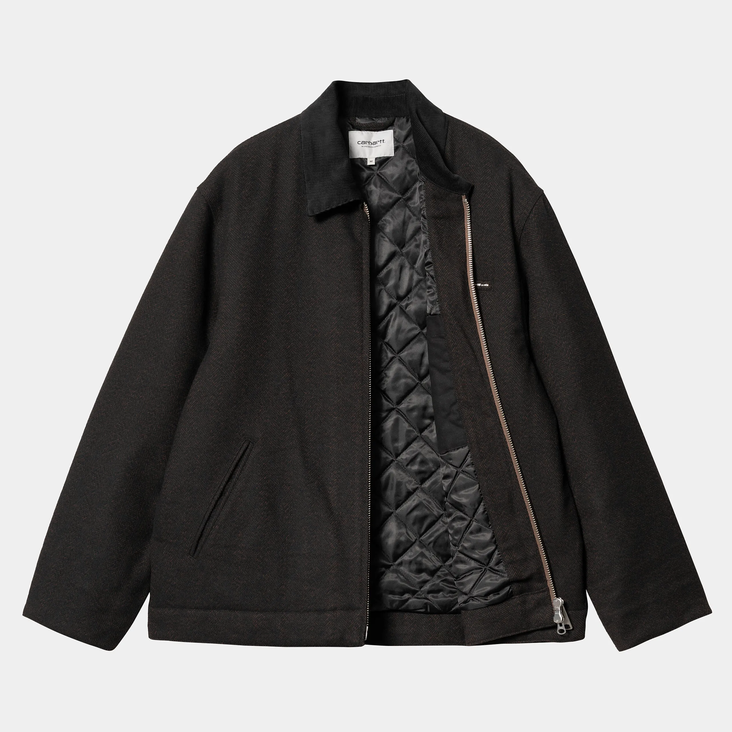 Jacken & Mäntel>Carhartt WIP Truman Coat Chocolate / Black