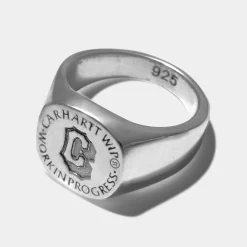 Gadgets|Gadgets>Carhartt WIP Varsity Signet Ring Silver