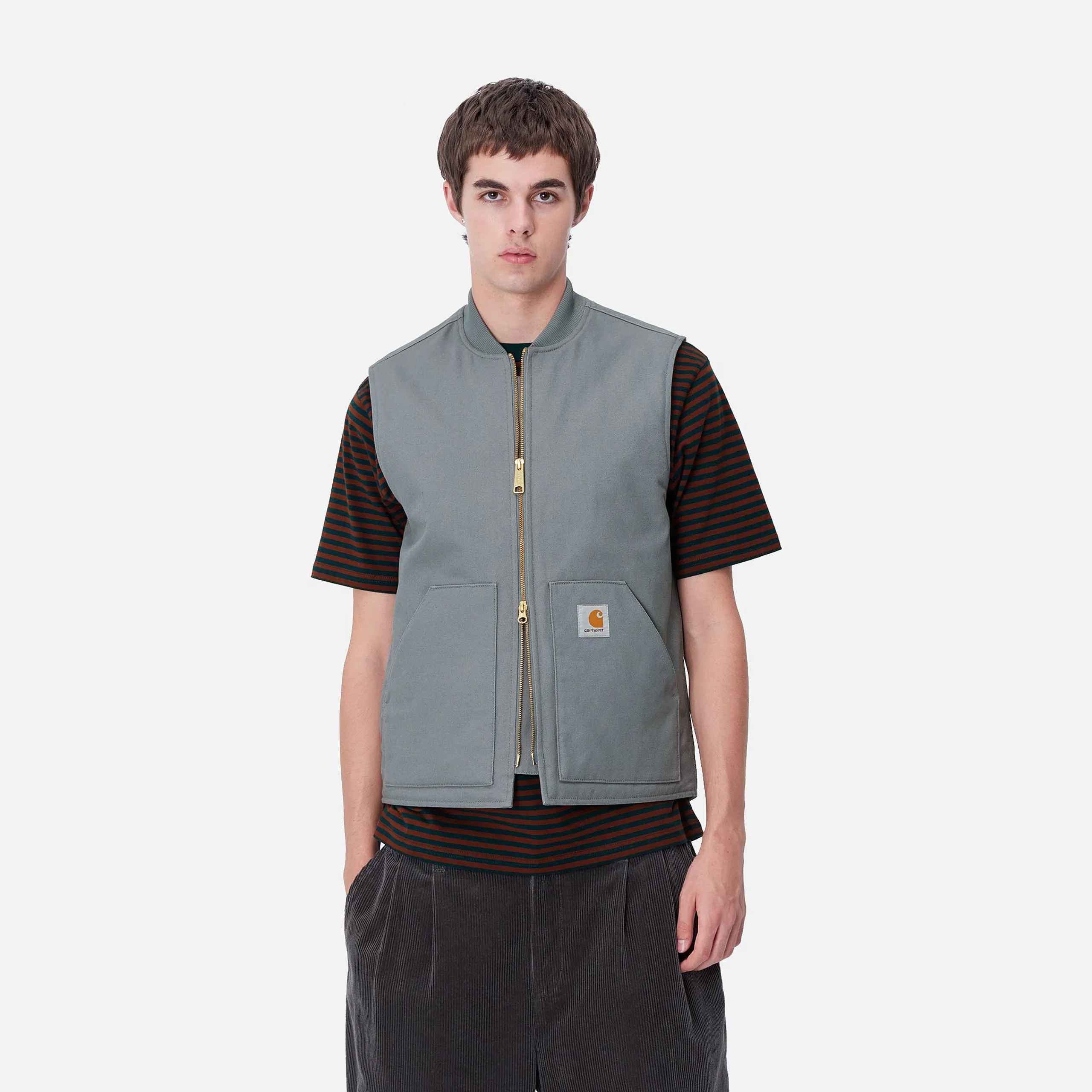 Jacken & Mäntel>Carhartt WIP Vest Dove Grey