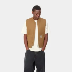 Jacken & Mäntel>Carhartt WIP Vest Hamilton Brown