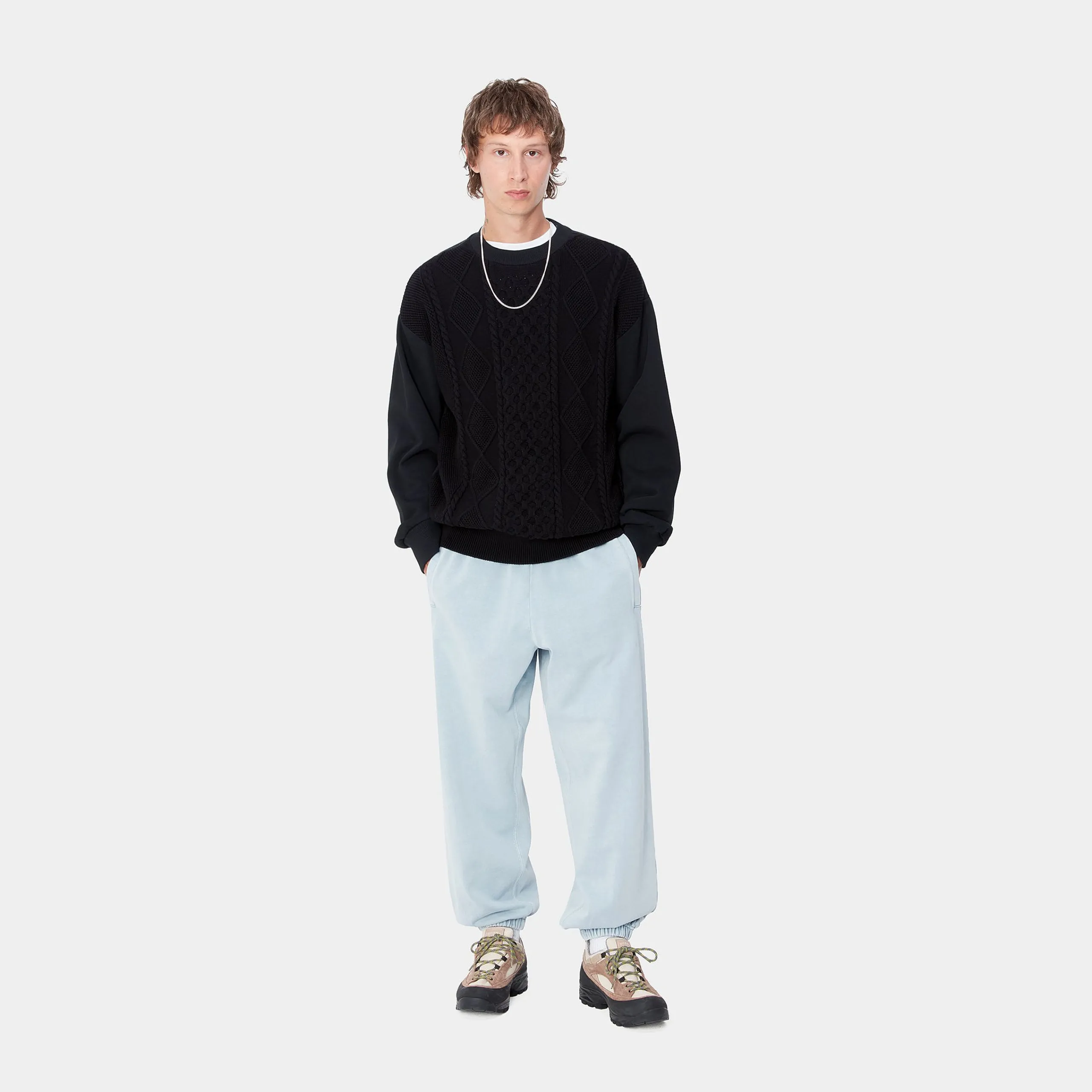 Sweats|Hosen>Carhartt WIP Vista Grand Sweat Pant Dusty Ice