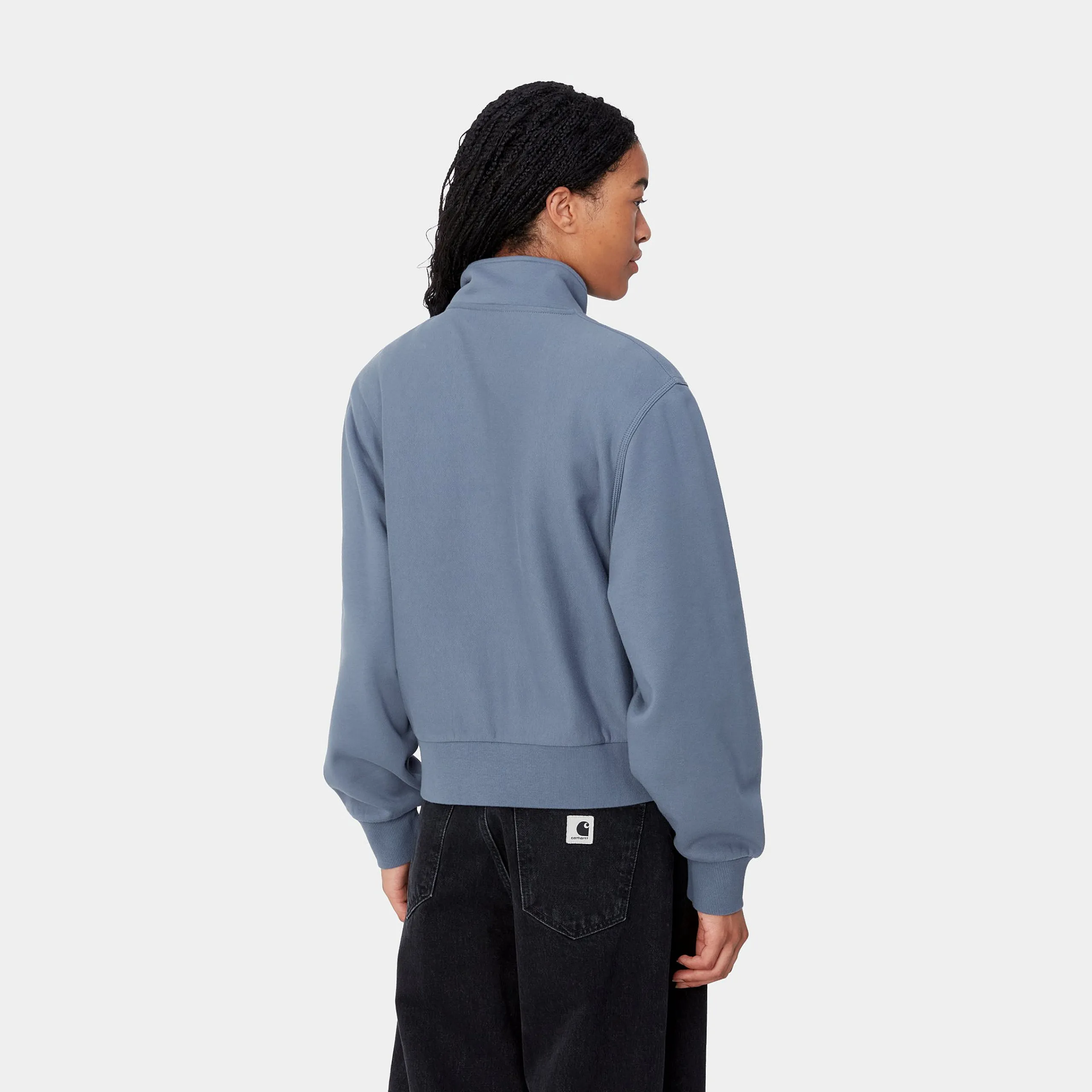 Sweats>Carhartt WIP W' American Script High Neck Sweatshirt Positano